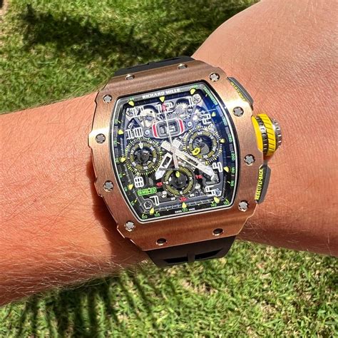 richard mille rm11 felipe massa rose gold price|Richard Mille 11 03 price.